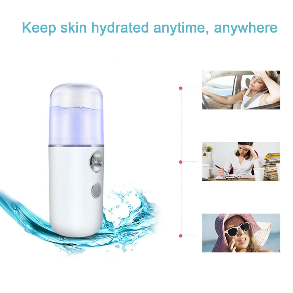 Brumisateur Facial USB Rechargeable - SHOP VELUMIA