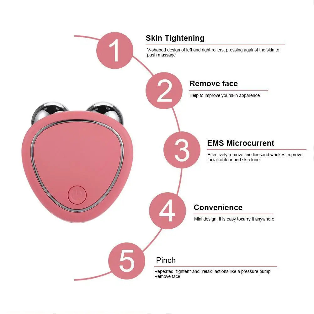Masseur Facial EMS Microcourant - Lifting et Rajeunissement - SHOP VELUMIA