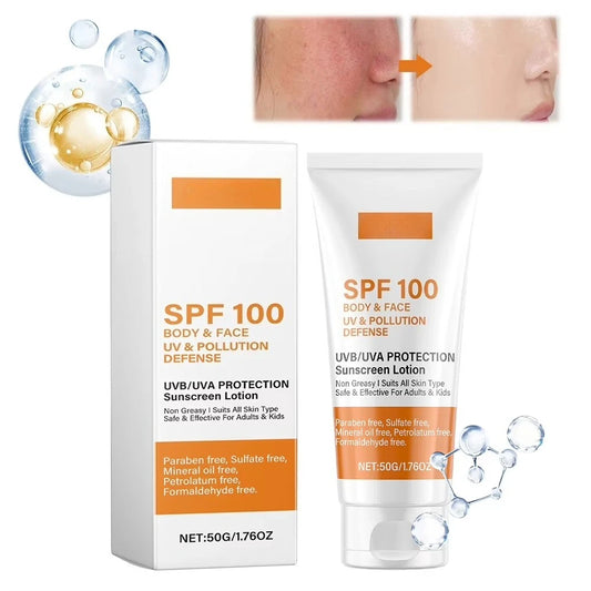 Crème Solaire SPF 100+ Visage & Corps – Velumia
