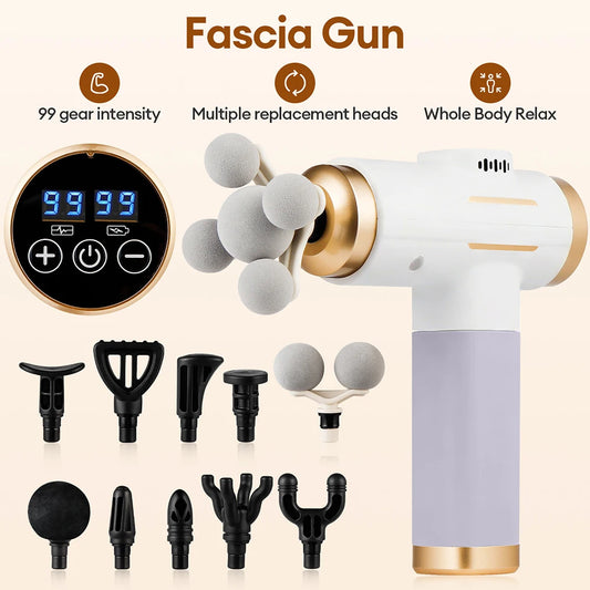 Pistolet de Massage Fascia 99 Vitesses - SHOP VELUMIA