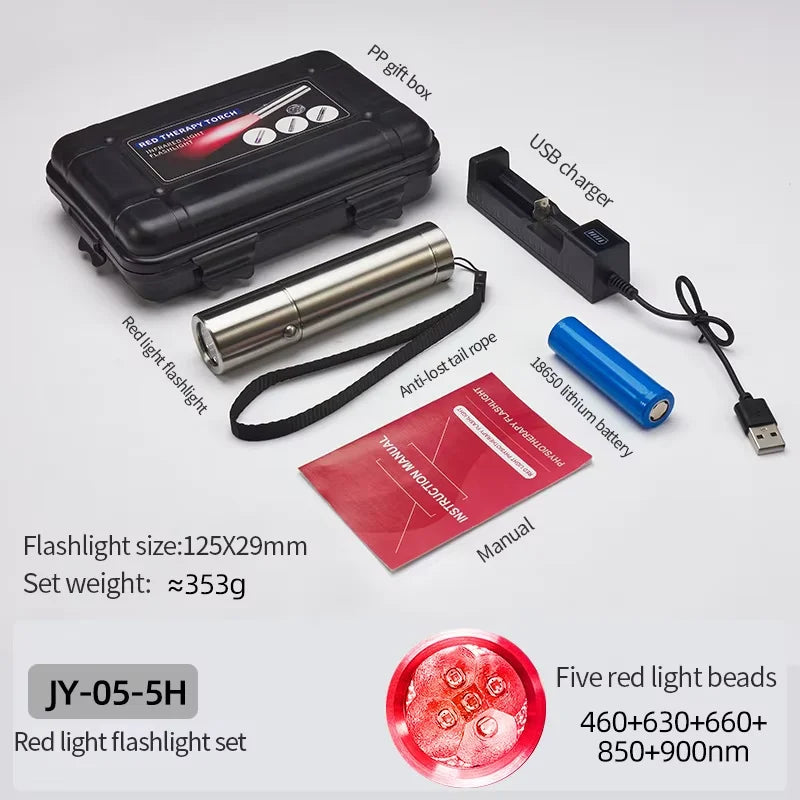 Appareil Lumière Rouge 5 Longueurs d'Ondes – Velumia - SHOP VELUMIA