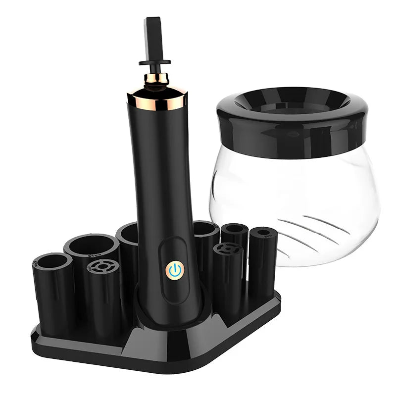 Nettoyeur de Pinceaux Maquillage Électrique - Lavage et Séchage Rapide - SHOP VELUMIA