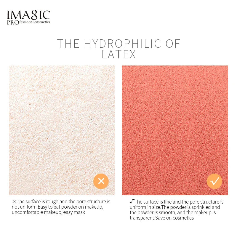 Éponge de Maquillage IMAGIC - Forme Goutte d'Eau - SHOP VELUMIA