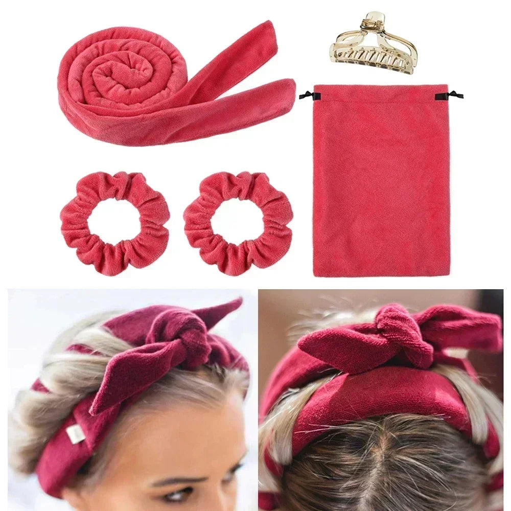 Bandeau Boucleur Sans Chaleur - Boucles Naturelles Overnight Heatless - SHOP VELUMIA
