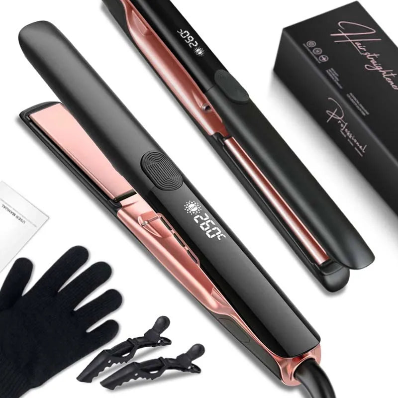 Professional Ceramic Negative Ion Hair Straightener — Velumia