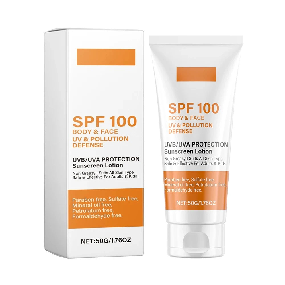 Crème Solaire SPF 100+ Visage & Corps – Velumia