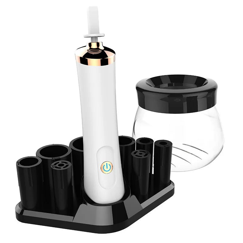 Nettoyeur de Pinceaux Maquillage Électrique - Lavage et Séchage Rapide - SHOP VELUMIA