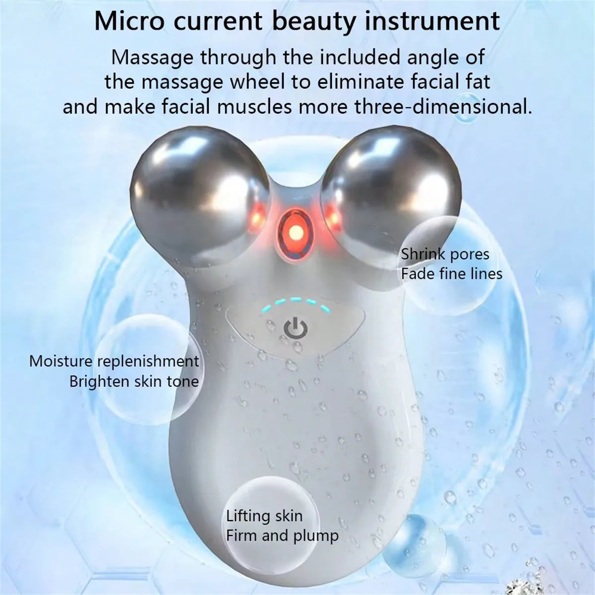 Appareil Lifting Visage EMS RF Double Tête - SHOP VELUMIA
