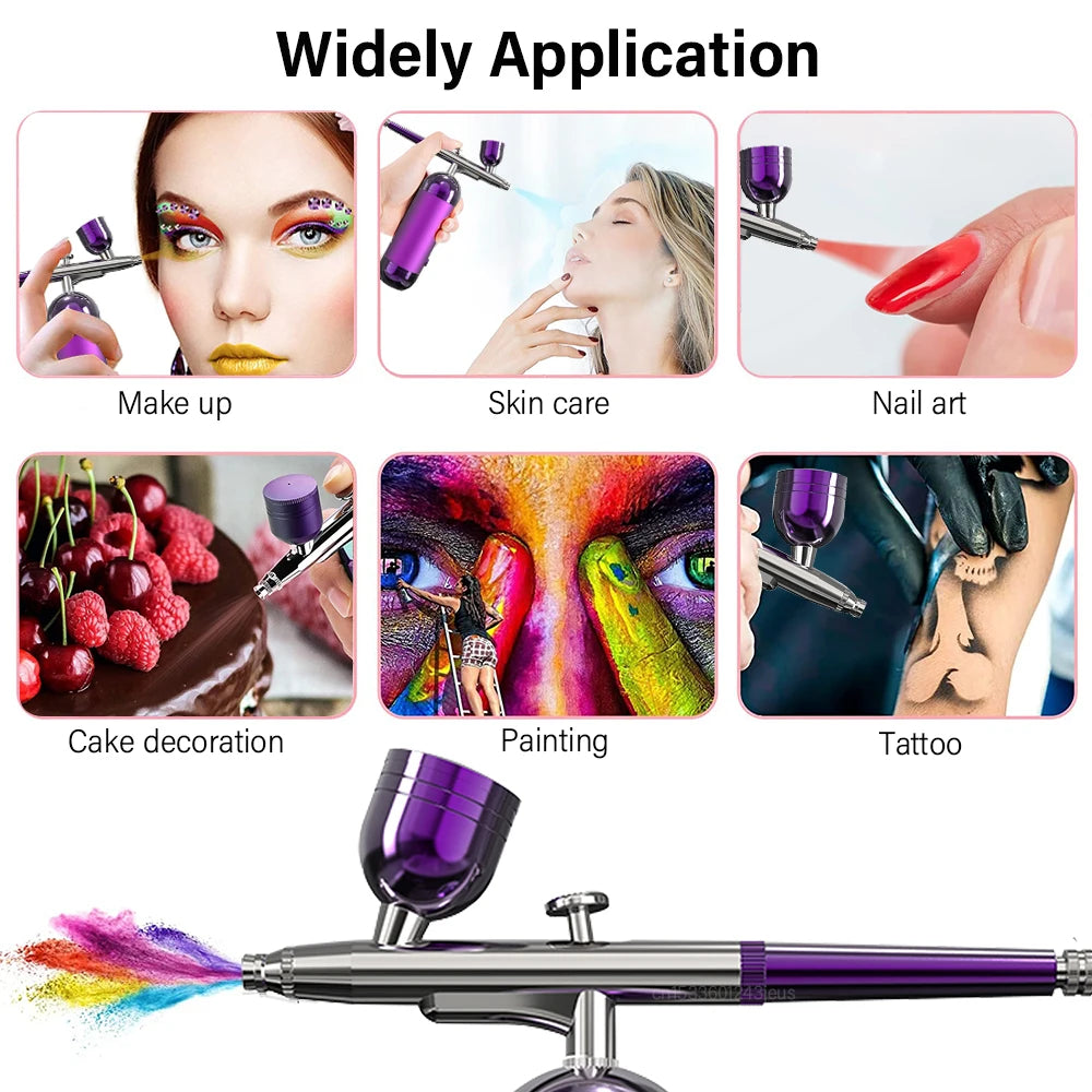 Aérographe Nail Art Sans Fil 0,3mm - SHOP VELUMIA
