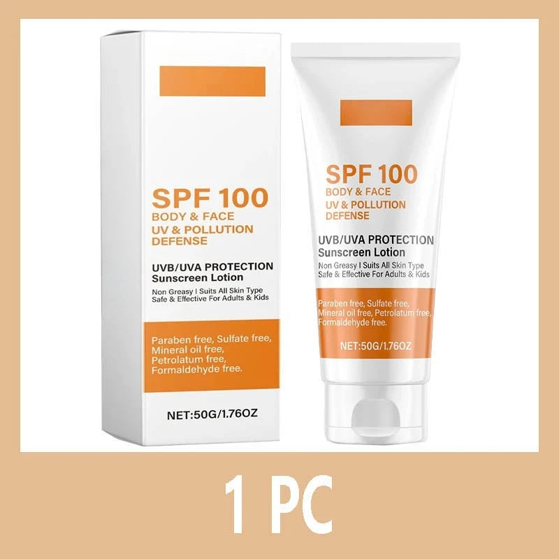 Crème Solaire SPF 100+ Visage & Corps – Velumia
